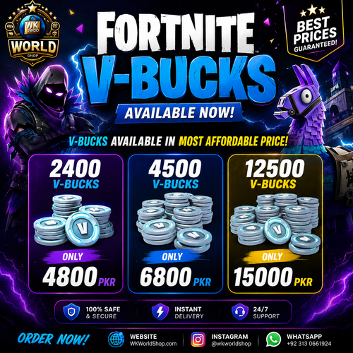 Fortnite V-Bucks - WK World Shop