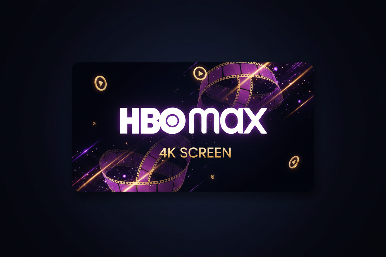HBO Max 4K Screen Subscription