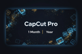CapCut Pro Private Account 1 Month & 1 Year