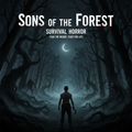 Sons of the Forest dark horror game banner