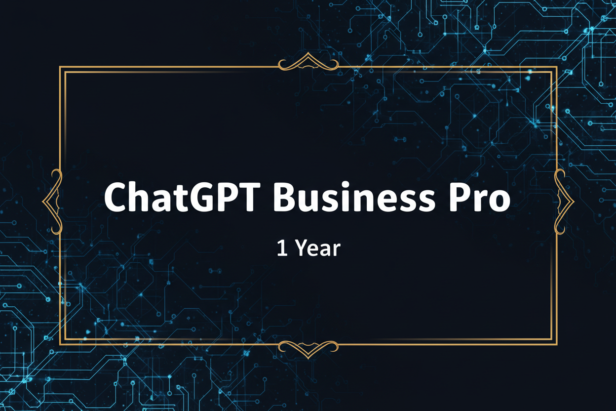 ChatGPT Business Pro 1 Year Subscription