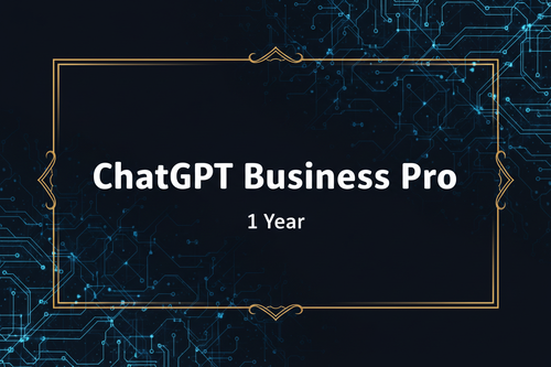 ChatGPT Business Pro 1 Year Subscription